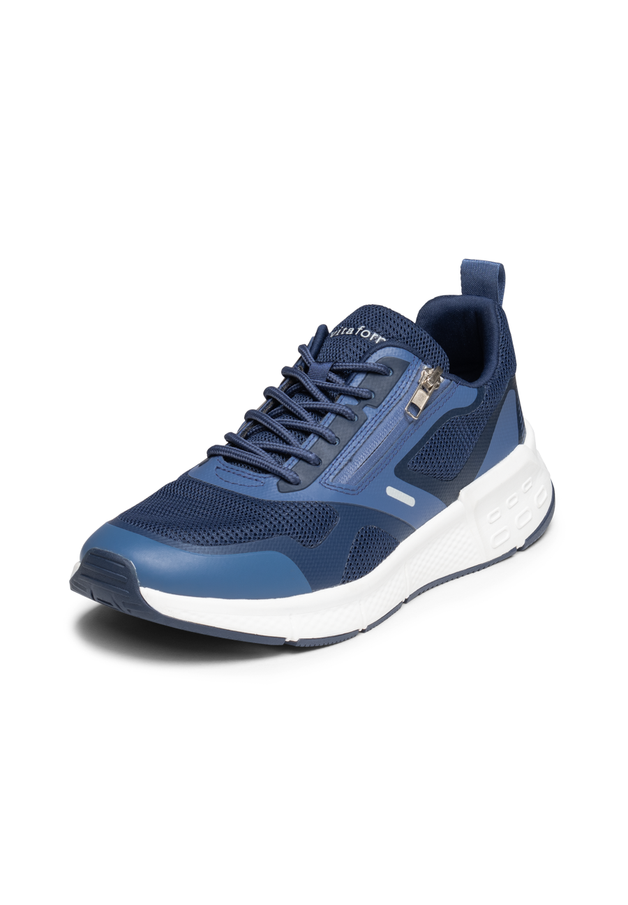 sportlicher Sneaker Mesh blau