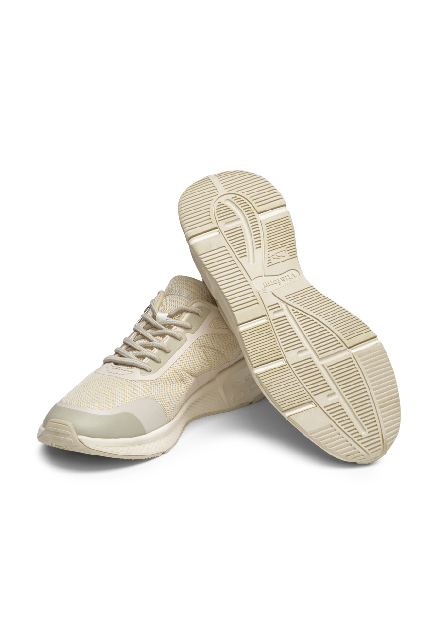 sportlicher Sneaker Mesh beige