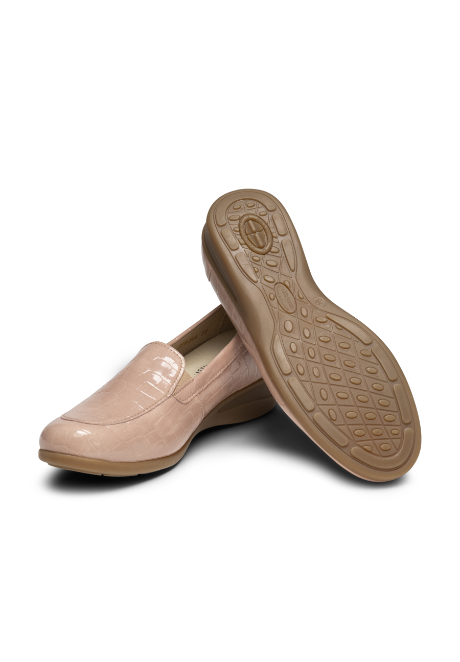 bequemer Slipper Stretch rosa