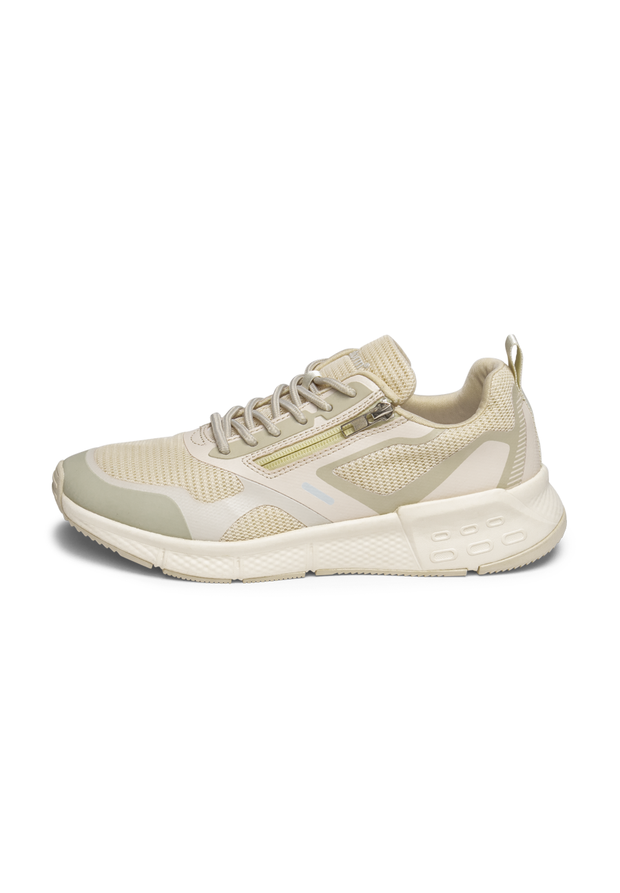 sportlicher Sneaker Mesh beige