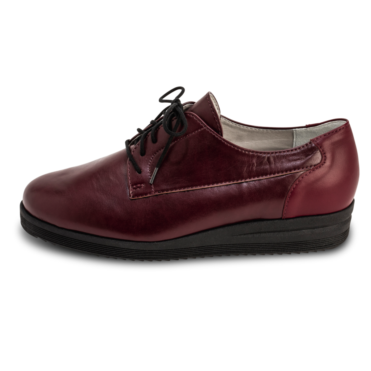 elegante vetersluiting vitaform stretch bordeaux