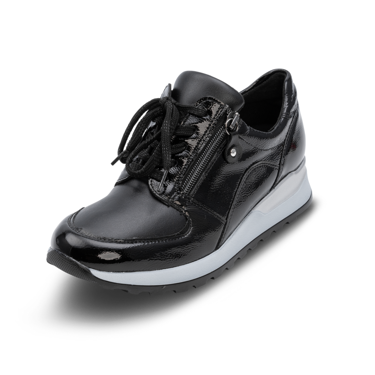 begehrter Sneaker vitaform Stretch schwarz