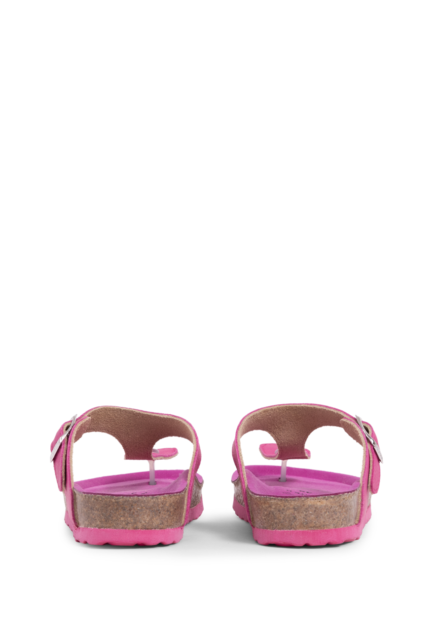 leichte Pantolette Softnappaleder pink